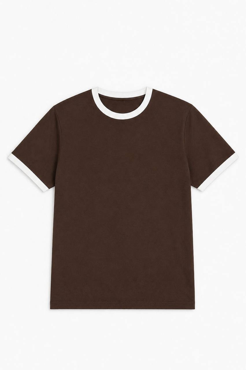 Boxy Fit Ringer T-Shirt